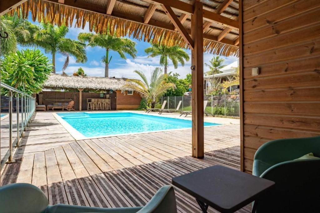 Villa Tikitanga Avec Piscine 10X5M A 650M De La Mer Saint-Francois  Extérieur photo