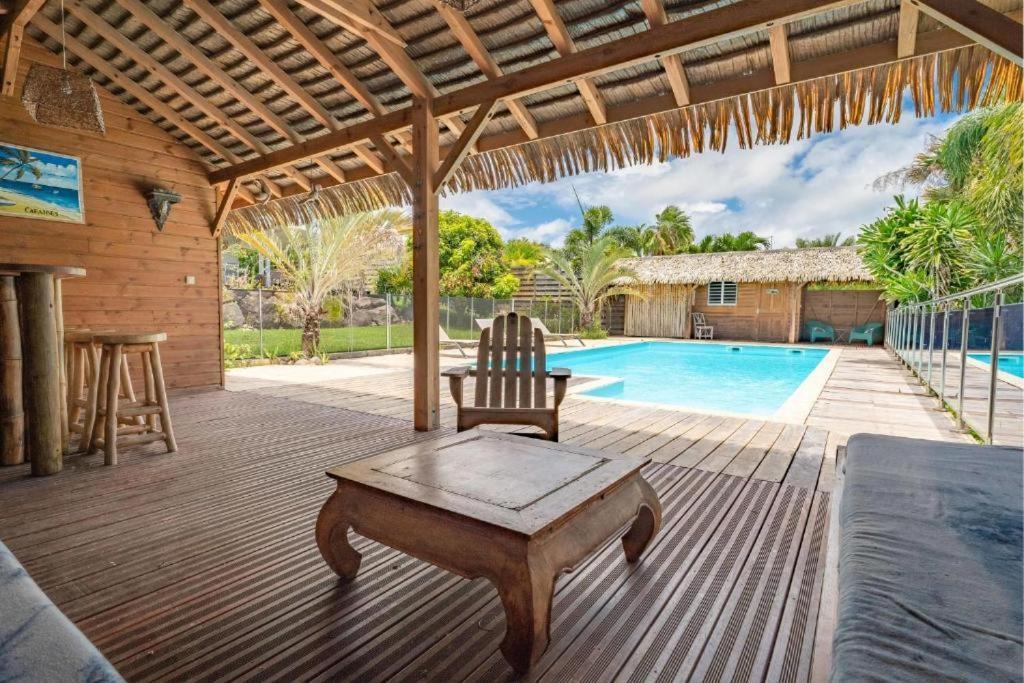 Villa Tikitanga Avec Piscine 10X5M A 650M De La Mer Saint-Francois  Extérieur photo